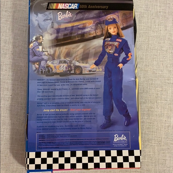 Barbie 50th ANNIVERSARY “NASCAR” LETS GO BRANDON - Picture 2 of 6